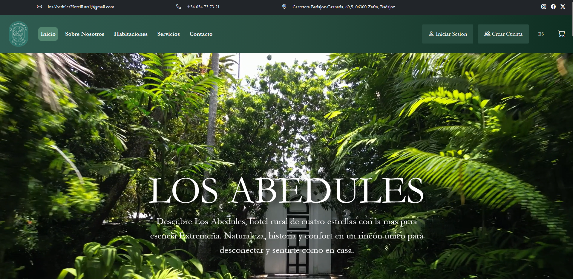 Los Abedules – web