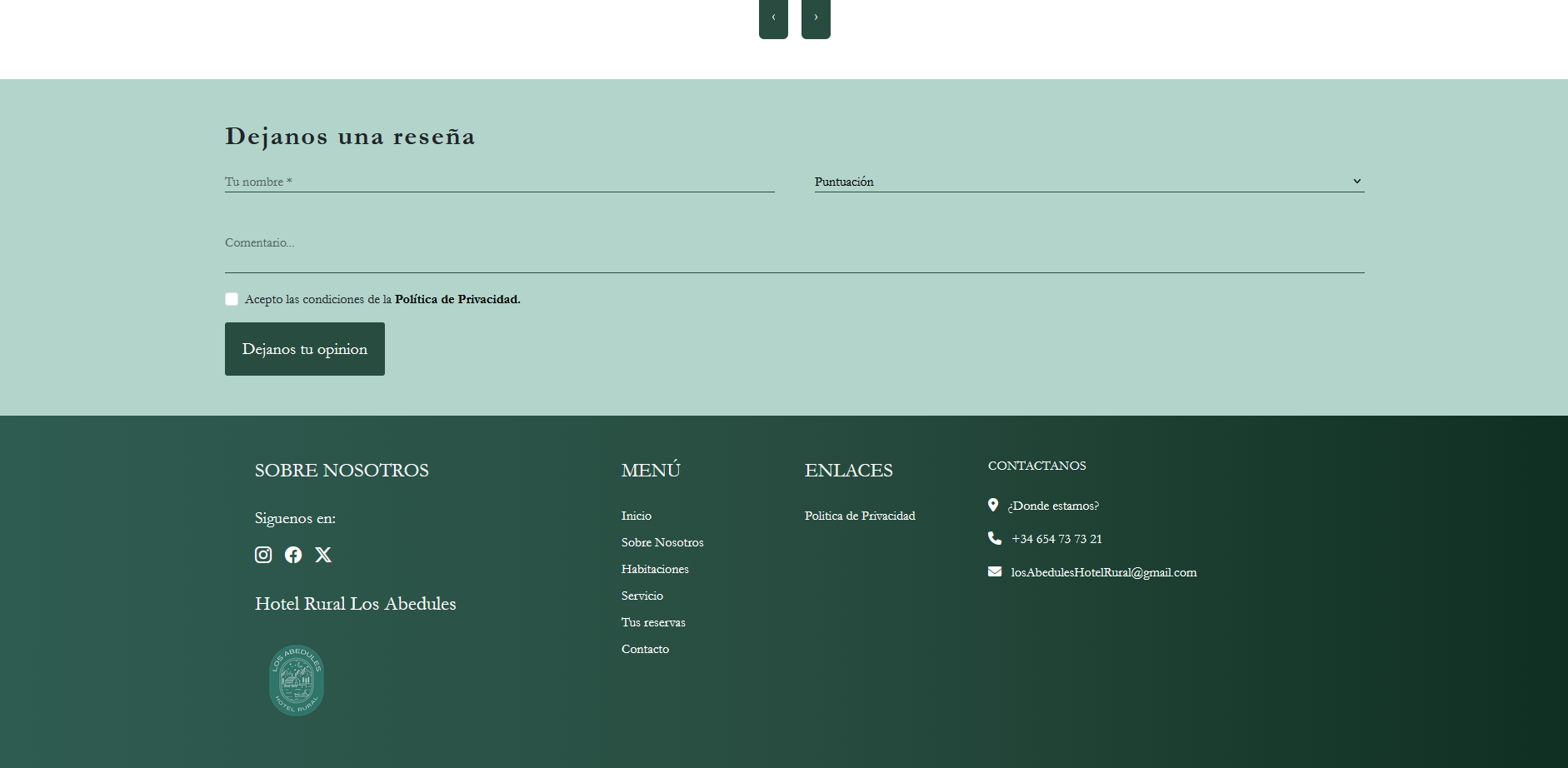 Habitaciones